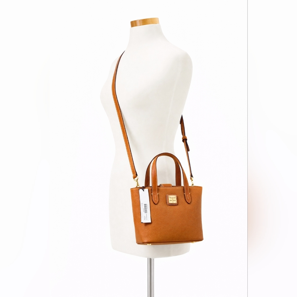 Dooney & Burke Tote Crossbody - Mini Waverly - Caramel - NWT - Picture 2 of 8